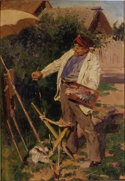 Дилетант by Владимир Егорович Маковский, 1896 — digital art print download