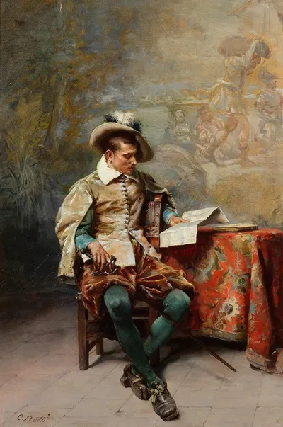 Far away thoughts by Cesare Auguste Detti — digital art print download