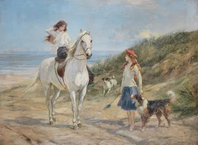 Holiday time by Heywood Hardy — digital art print download