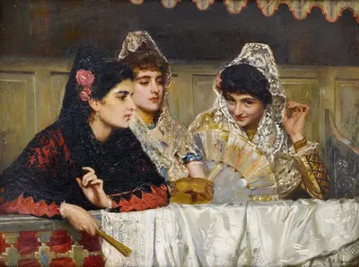 Admiring from afar by John Bagnold Burgess — digital art print download