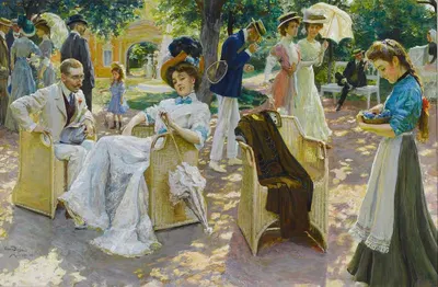 Midsummer day by Oscar Arthur Bluhm — digital art print download