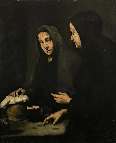 Deux femmes de mènage by Théodule Ribot — digital art print download