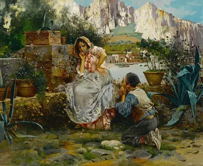 Отвергнутый любовник by Винченцо Иролли — digital art print download