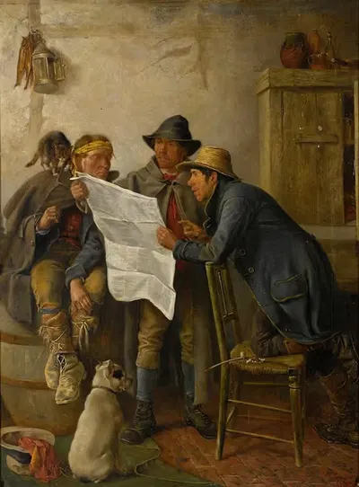 Захватывающие новости by Уильям Уикс — digital art print download
