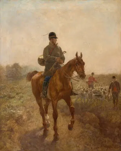 Конный пикер by Джон-Льюис Браун — digital art print download