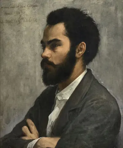 Портрет художника-эмальера Альфреда Гарнье by Жюль Бастьен-Лепаж, 1848 – 1908 — digital art print download