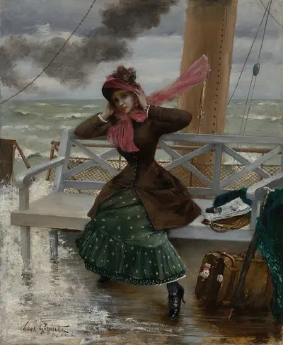 The Passenger by Norbert Goeneutte, c.1882 — digital art print download