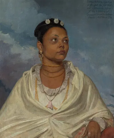 Джоанна де Силва by Уильям Вуд, 1792 — digital art print download