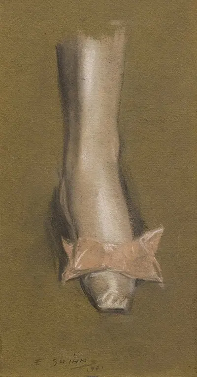 Балетная туфелька by Джон Слоун, 1901 — digital art print download
