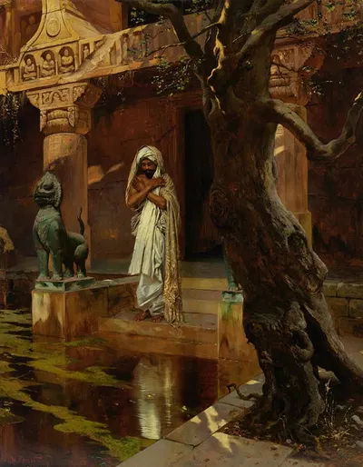 L'étang sacré by Rudolf Ernst — digital art print download