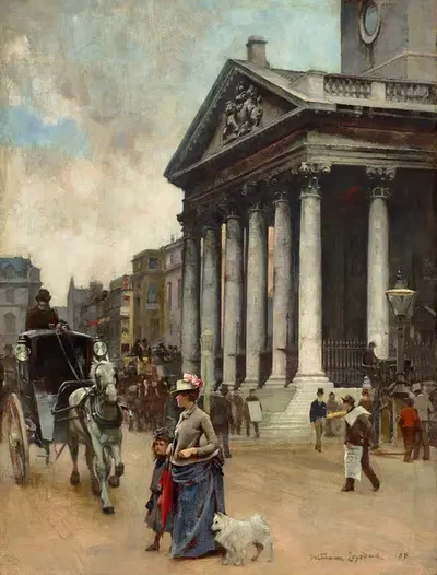 Святой Мартин в полях by Уильям Логсдейл, 1888 — digital art print download