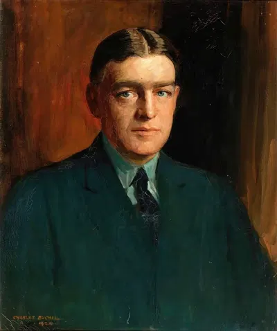 Портрет Эрнеста Шеклтона (1874 – 1922), полярного исследователя by Шарль Бюхель, 1874 – 1922 — digital art print download