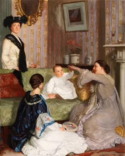 Драгоценность by Дермод О'Брайен, 1903-1904 — digital art print download