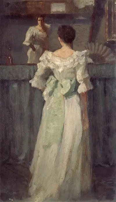 The White Dress by Dermod O'Brien — digital art print download