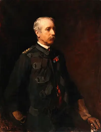 Портрет Гарнета Джозефа Уолсли, 1-го виконта Уолсли (1833-1913), главнокомандующего британской армии by Фрэнк Холл,…