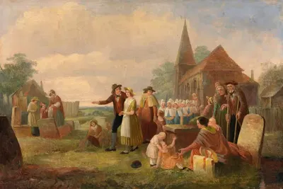 Деревенские сироты by Джордж Фрэнсис Мулвани — digital art print download