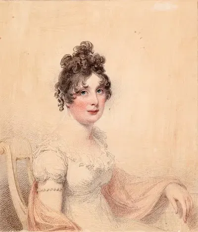 Леди Джулиана Сент Обин by Генри Эдридж, 1769-1856 — digital art print download