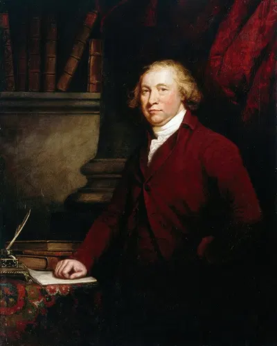 Portrait of Edmund Burke (1729-1797), Statesman, Orator and Writer by James Barry, 1729-1797 — digital art print download