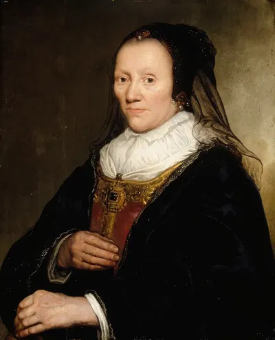 Портрет старой дамы by Питер Харменсз. Верелст, 1646-1648 — digital art print download