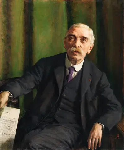 Портрет Микеле Эспозито, пианиста и композитора by Сара Сесилия Харрисон, 1926 — digital art print download