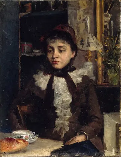 Завтрак by Сара Генриетта Пёрсер, 1881 — digital art print download
