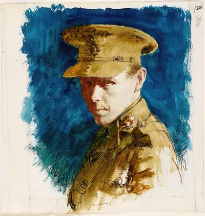 Майор Орпен by Уильям Орпен, 1917 — digital art print download