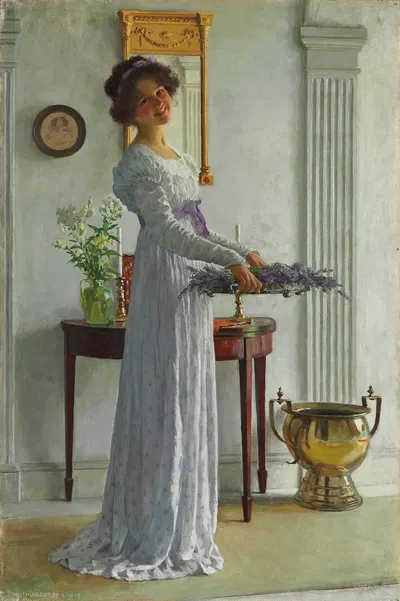 Свежая лаванда by Уильям Генри Маргетсон, 1909 — digital art print download