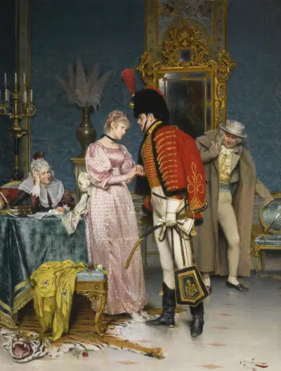 The Engagement by Arturo Ricci — digital art print download