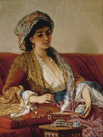 Османская красавица by Чезаре Деллаква — digital art print download