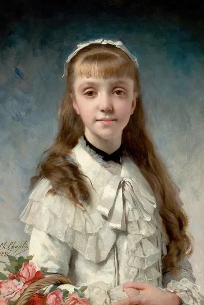 Дочь художника (или Сладкая невинность) by Шарль Чаплин, 1881 — digital art print download