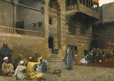 A Mystic, Cairo by Charles Wilda, 1890 — digital art print download