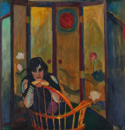 Лотосный экран, С.С.С. by Эдвард Жан Стейхен, 1909 — digital art print download