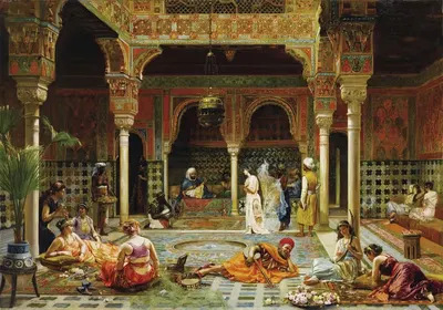 Новая фаворитка by Филиппо Баратти, 1889 — digital art print download