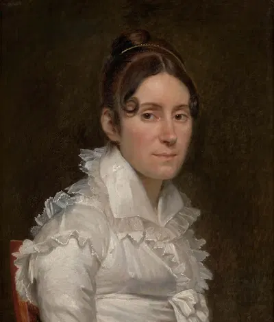 Portrait of Lady Huart-Chappel by François-Joseph Navez — digital art print download