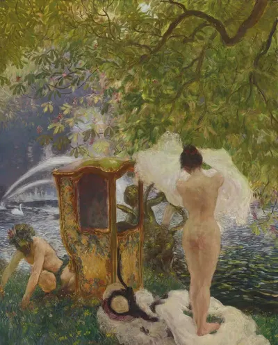Ванна by Гастон Ла Туш — digital art print download