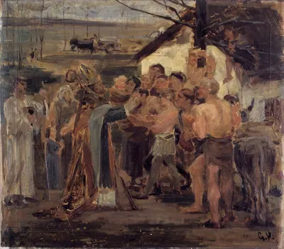 Святой Ливиниус во Фландрии (эскиз) by Гюстав Ванез, 1882 — digital art print download