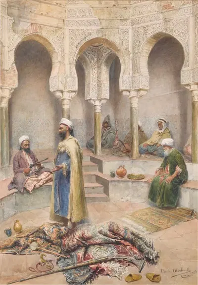 Заключение сделки by Мария Мартинетти, 1903 — digital art print download
