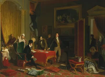 Дележ by Пьер Рош Виньон, 1832 — digital art print download