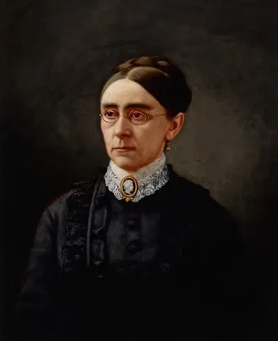 Portrait of Eusebia Sewell by Barton Stone Hays, 1881 — digital art print download