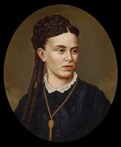 Portrait of Mary A. Alford by Barton Stone Hays — digital art print download