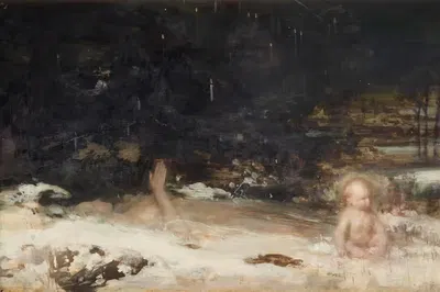 Смерть года by Чарльз Симс, 1910-1912 — digital art print download