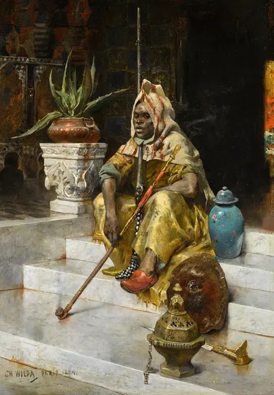 The Guard by Charles Wilda, 1884 — digital art print download