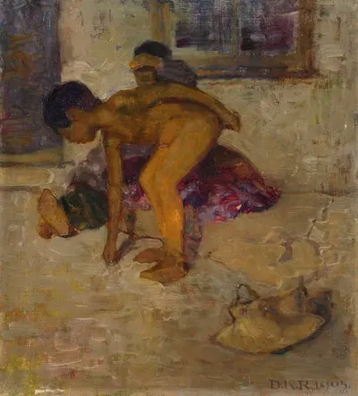 Фиолетовый и бронзовый by Дороти Ричмонд, 1905 — digital art print download