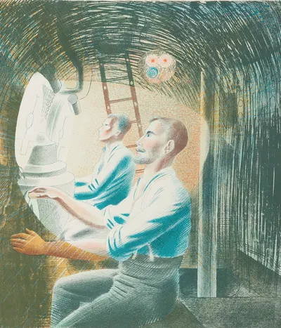 Подводное наблюдение by Эрик Равилиус, 1941 - 1942 — digital art print download