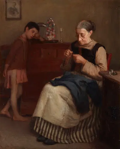 Его единственная пара by Фредерик Баугоф — digital art print download