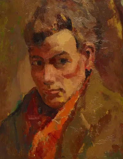 Self portrait by Frederick Porter — digital art print download