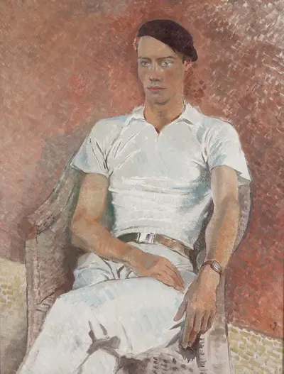 Man in white by Glyn Warren Philpot, 1933 — digital art print download