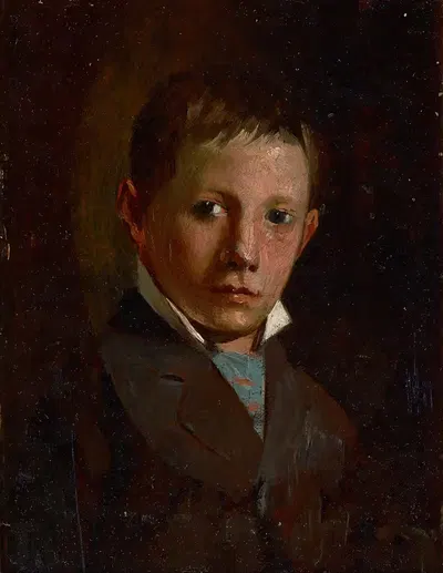 Head of a Boy by John Washington Love — digital art print download