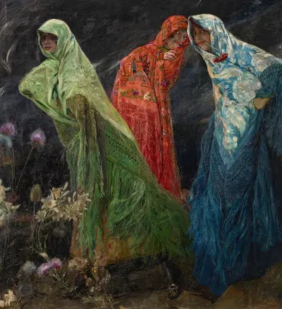 Андалузские судьбы by Хосе Вильегас Кордеро — digital art print download