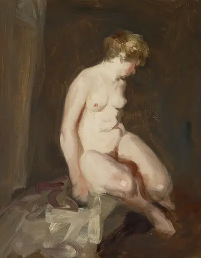 Nude by Robert Henri, 1911 — digital art print download
